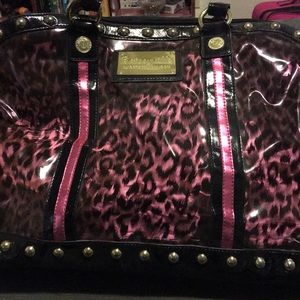 Betsey Johnson overnight tote